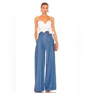 Matthew Bruch - Wide Leg Pleated Pant